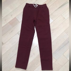 Bonpoint boys soft thick cotton fleece sweatpants joggers